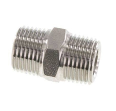 1/2'' NPT Stainless steel Double Nipple 210 Bar - Hydraulic