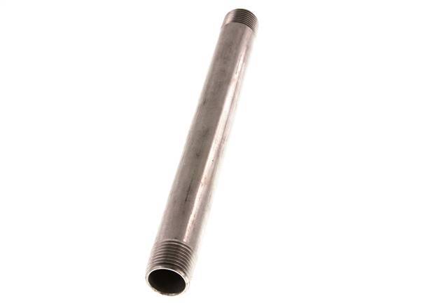 R 1/2'' Stainless steel Double Pipe Nipple 20 Bar DIN 2982 - 200mm