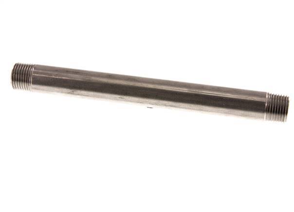 R 1/2'' Stainless steel Double Pipe Nipple 20 Bar DIN 2982 - 200mm