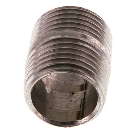 R 1/2'' Stainless steel Double Pipe Nipple 20 Bar DIN 2982 - 25mm [2 Pieces]