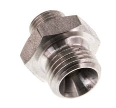 G 1/4'' x G 1/8'' Stainless steel Double Nipple 40 Bar