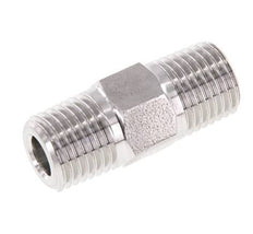 1/4'' NPT Stainless steel Double Nipple 275 Bar - Hydraulic