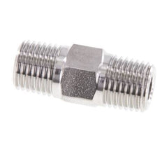 1/4'' NPT Stainless steel Double Nipple 275 Bar - Hydraulic