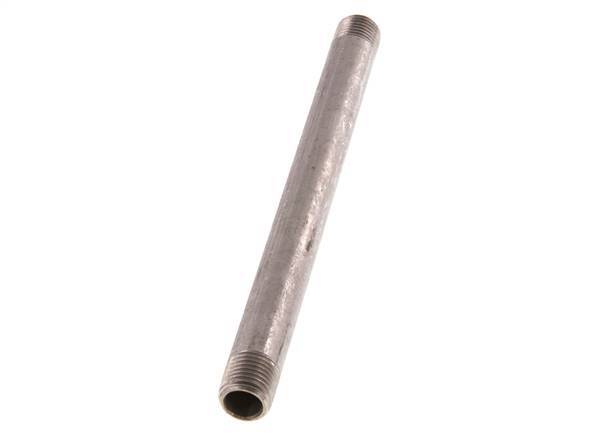 R 1/4'' Stainless steel Double Pipe Nipple 20 Bar DIN 2982 - 150mm