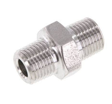 1/8'' NPT Stainless steel Double Nipple 345 Bar - Hydraulic
