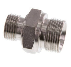 G 3/4'' x G 1/2'' Stainless steel Double Nipple 400 Bar - Hydraulic