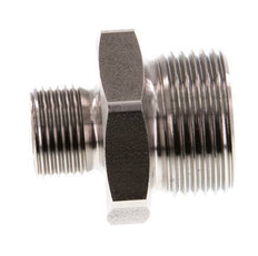 G 3/4'' x G 3/8'' Stainless steel Double Nipple 40 Bar