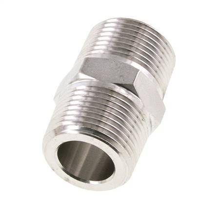 3/4'' NPT Stainless steel Double Nipple 170 Bar - Hydraulic