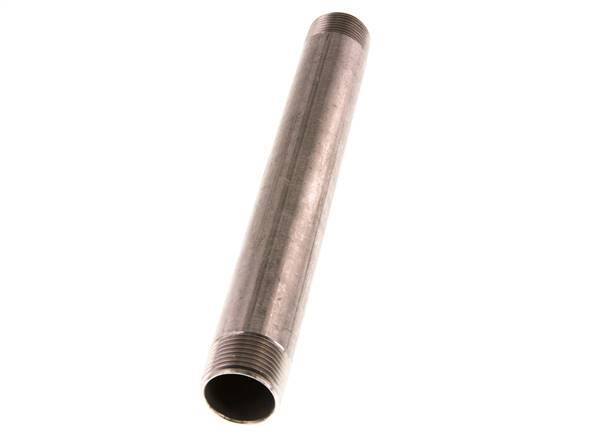 R 3/4'' Stainless steel Double Pipe Nipple 20 Bar DIN 2982 - 200mm