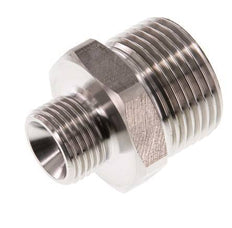 G 1'' x G 1/2'' Stainless steel Double Nipple 40 Bar