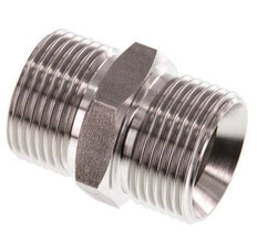 G 1'' Stainless steel Double Nipple 40 Bar