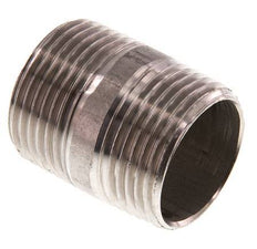 R 1'' Stainless steel Double Pipe Nipple 20 Bar DIN 2982 - 40mm