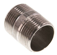 R 1'' Stainless steel Double Pipe Nipple 20 Bar DIN 2982 - 40mm