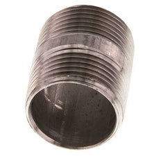 R 1'' Stainless steel Double Pipe Nipple 20 Bar DIN 2982 - 40mm
