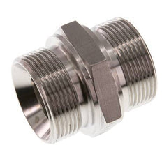 G 1 1/2'' Stainless steel Double Nipple 315 Bar - Hydraulic