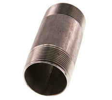 R 1 1/2'' Stainless steel Double Pipe Nipple 20 Bar DIN 2982 - 100mm