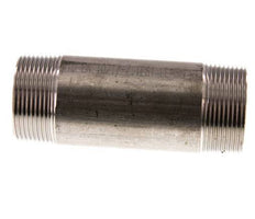 R 1 1/2'' Stainless steel Double Pipe Nipple 20 Bar DIN 2982 - 120mm