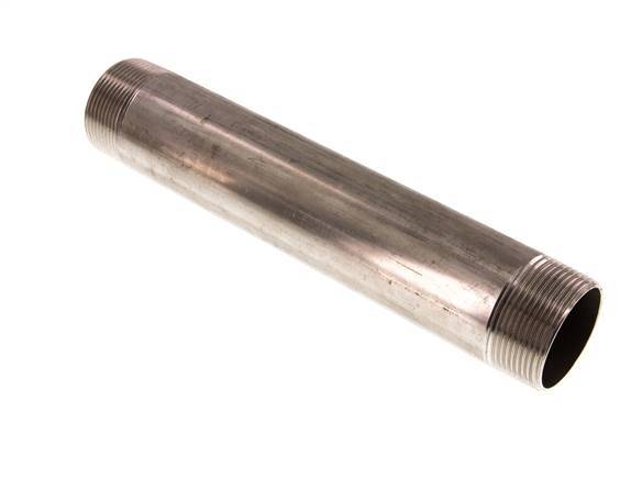 R 1 1/2'' Stainless steel Double Pipe Nipple 20 Bar DIN 2982 - 240mm