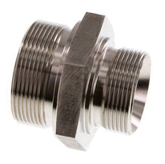 G 2'' x G 1 1/2'' Stainless steel Double Nipple 160 Bar - Hydraulic