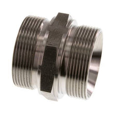 G 2'' Stainless steel Double Nipple 160 Bar - Hydraulic