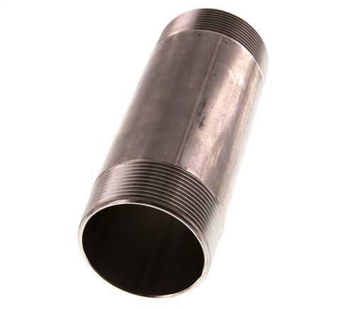 R 2'' Stainless steel Double Pipe Nipple 20 Bar DIN 2982 - 150mm