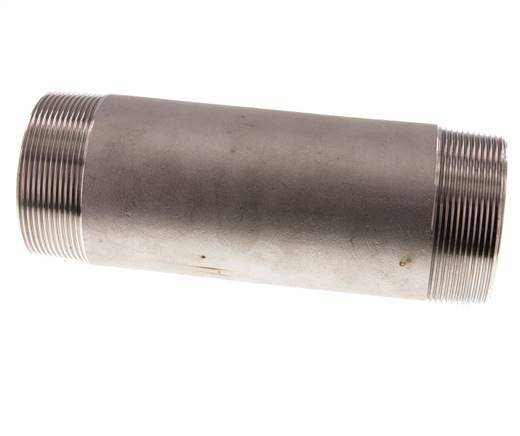 R 2 1/2'' Stainless steel Double Pipe Nipple 20 Bar DIN 2982 - 200mm