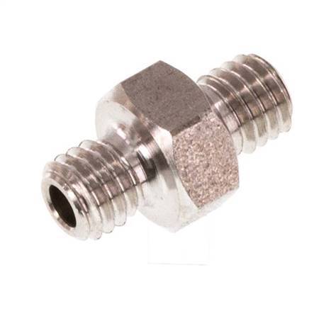 M5 Stainless steel Double Nipple 40 Bar