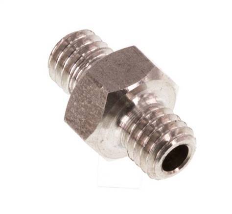 M5 Stainless steel Double Nipple 40 Bar