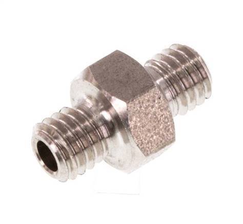 M5 Stainless steel Double Nipple 40 Bar