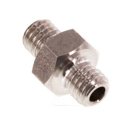 M5 Stainless steel Double Nipple 40 Bar