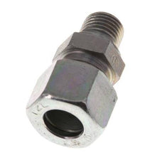 G 1/4'' Male x 12L Zinc plated Steel Straight Cutting Ring 315 Bar DIN 2353 [2 Pieces]