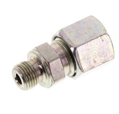 G 1/8'' Male x 8L Zinc plated Steel Straight Cutting Ring 315 Bar DIN 2353 [2 Pieces]