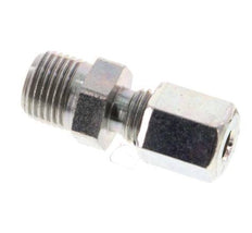 R 1/8'' Male x 4LL Zinc plated Steel Straight Cutting Ring 100 Bar DIN 2353 [2 Pieces]