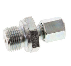 G 3/8'' Male x 6L Zinc plated Steel Straight Cutting Ring 315 Bar DIN 2353 [2 Pieces]
