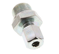 G 3/8'' Male x 6L Zinc plated Steel Straight Cutting Ring 315 Bar DIN 2353 [2 Pieces]
