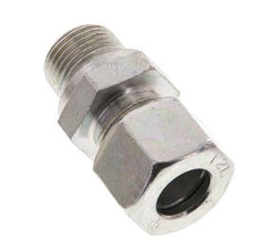 G 3/8'' Male x 12L Zinc plated Steel Straight Cutting Ring 315 Bar DIN 2353 [2 Pieces]
