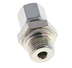 M18x1.5 Male x 8L Zinc plated Steel Straight Cutting Ring 315 Bar DIN 2353 [2 Pieces]
