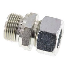 G 3/4'' Male x 18L Zinc plated Steel Straight Cutting Ring with FKM Seal 315 Bar DIN 2353