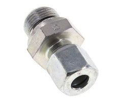 G 3/8'' Male x 8L Zinc plated Steel Straight Cutting Ring with FKM Seal 315 Bar DIN 2353 [2 Pieces]