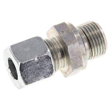 G 3/8'' Male x 10L Zinc plated Steel Straight Cutting Ring with FKM Seal 315 Bar DIN 2353 [2 Pieces]