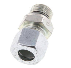 G 3/8'' Male x 12L Zinc plated Steel Straight Cutting Ring with FKM Seal 315 Bar DIN 2353 [2 Pieces]