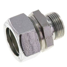 G 1'' Male x 35L Zinc plated Steel Straight Cutting Ring with FKM Seal 160 Bar DIN 2353