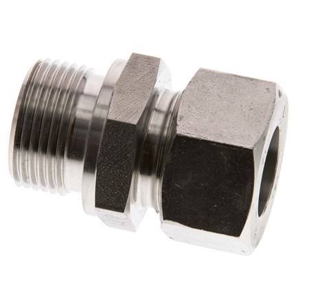 G 3/4'' Male x 18L Stainless steel Straight Cutting Ring 315 Bar DIN 2353