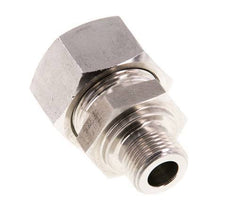 G 3/8'' Male x 18L Stainless steel Straight Cutting Ring 315 Bar DIN 2353