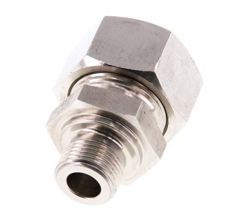 G 3/8'' Male x 18L Stainless steel Straight Cutting Ring 315 Bar DIN 2353