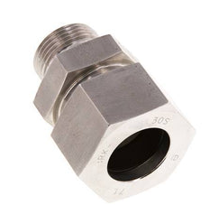 G 1'' Male x 30S Stainless steel Straight Cutting Ring 400 Bar DIN 2353