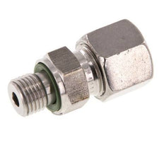 G 1/4'' Male x 10S Stainless steel Straight Cutting Ring with FKM Seal 630 Bar DIN 2353