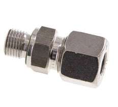 G 1/4'' Male x 10S Stainless steel Straight Cutting Ring with FKM Seal 630 Bar DIN 2353