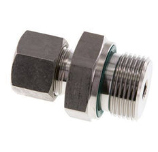 G 3/4'' Male x 12S Stainless steel Straight Cutting Ring with FKM Seal 630 Bar DIN 2353