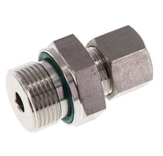 G 3/4'' Male x 12S Stainless steel Straight Cutting Ring with FKM Seal 630 Bar DIN 2353